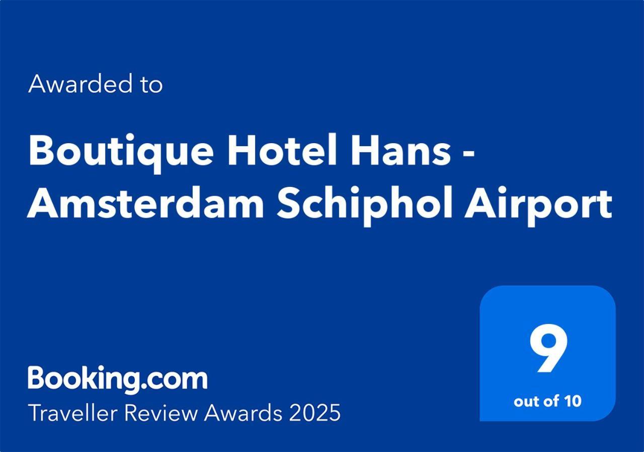 Boutique Hotel Hans - Amsterdam Schiphol Airport Badhoevedorp Zewnętrze zdjęcie